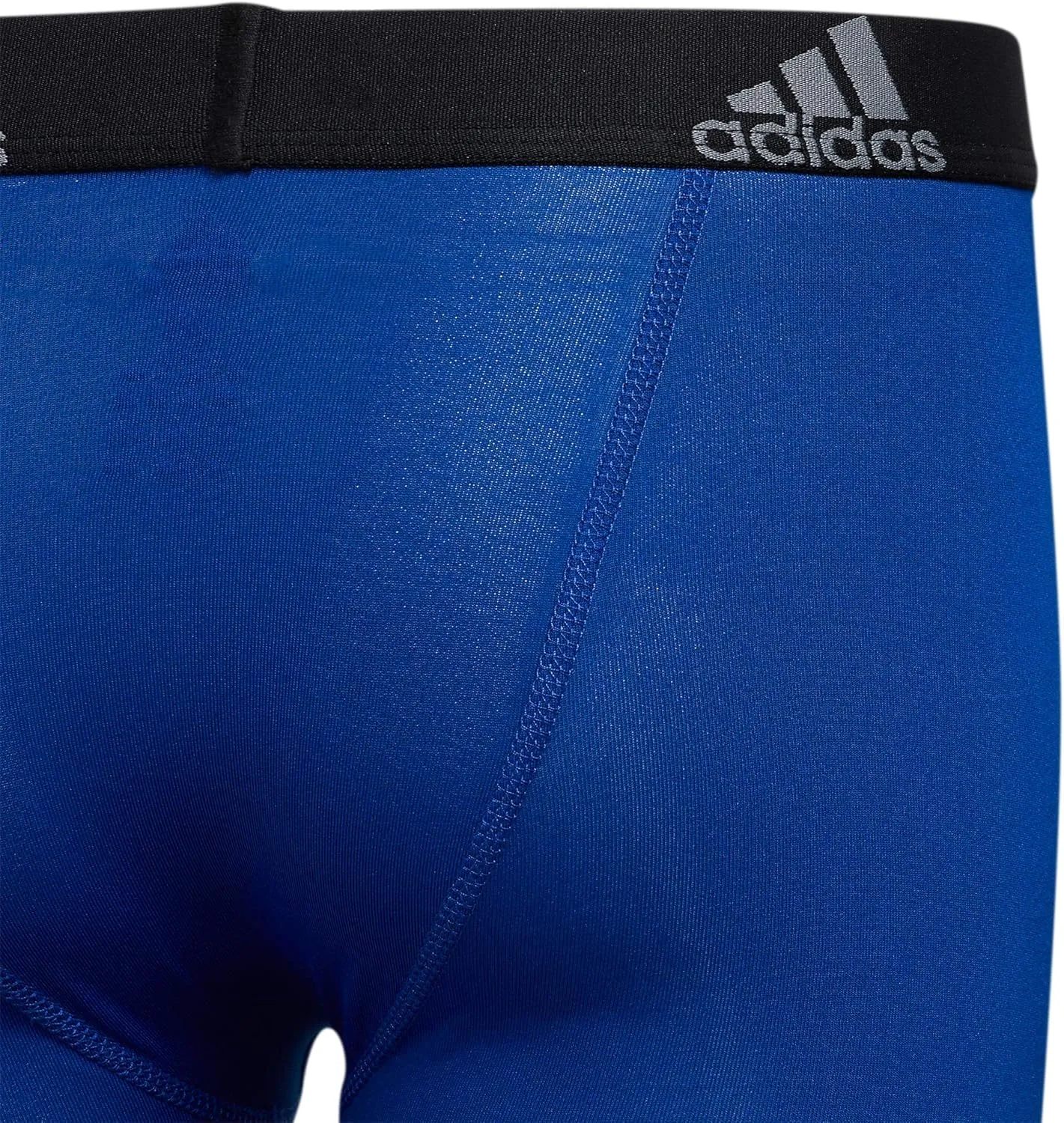 adidas Boys' Athletic Fit Microfiber Long Boxer Brief Underwear Designed for Active Sport and All Day Comfort (4 Pack)