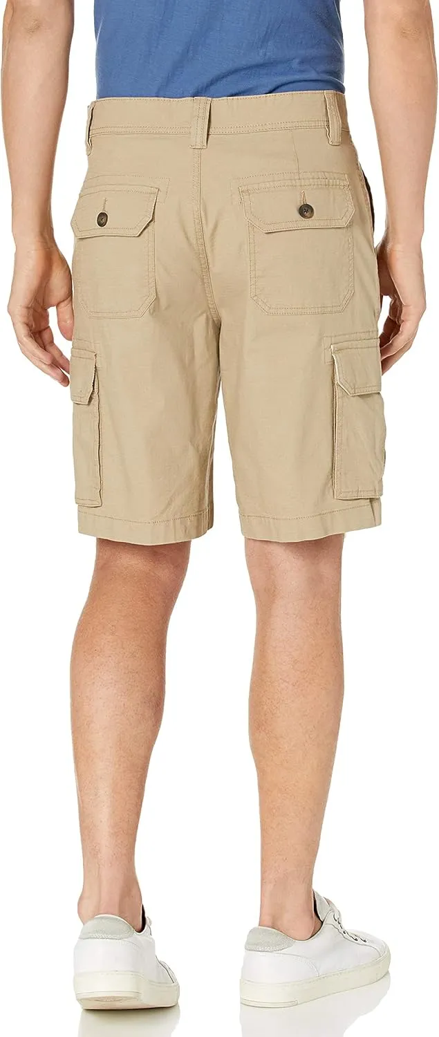 Amazon Essentials Men's 10?? Lightweight Ripstop Stretch Cargo Short