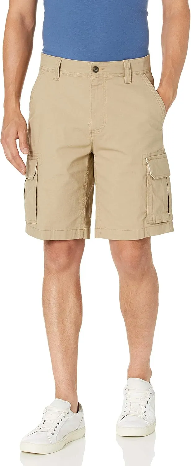 Amazon Essentials Men's 10?? Lightweight Ripstop Stretch Cargo Short