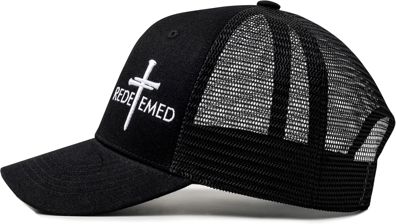 Christian US Flag Hat for Men Women, Faith Over Fear Cross Hat, Jesus USA Flag Leather Patch Adjustable Baseball Cap
