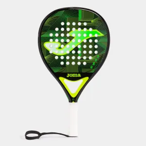 Joma Open Paddle Racket Black/Fluor Green