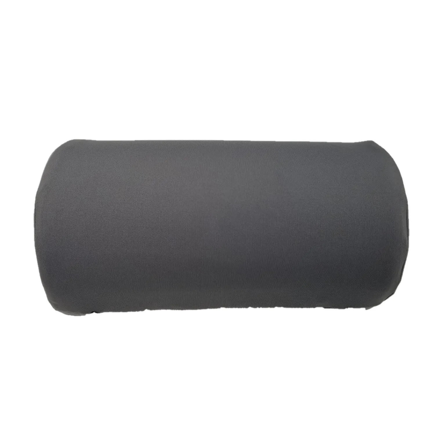 Memory Foam Bolster Tube Roll Pillow with Removable Cover