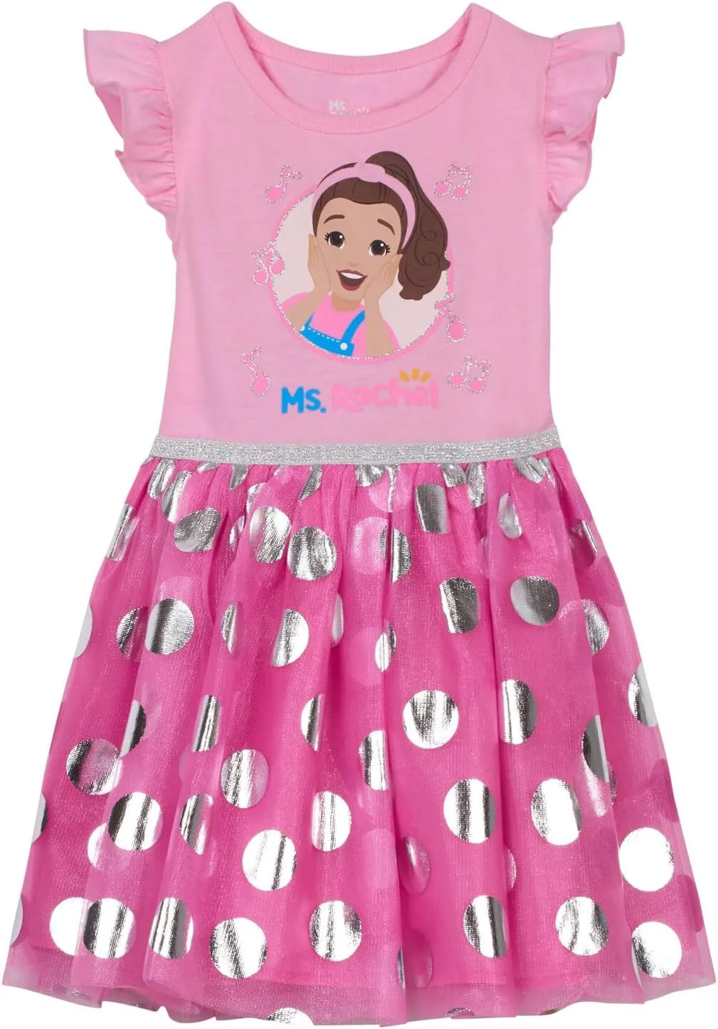Ms. Rachel Tulle Dress Infant to Toddler Sizes (12 Months - 5T)