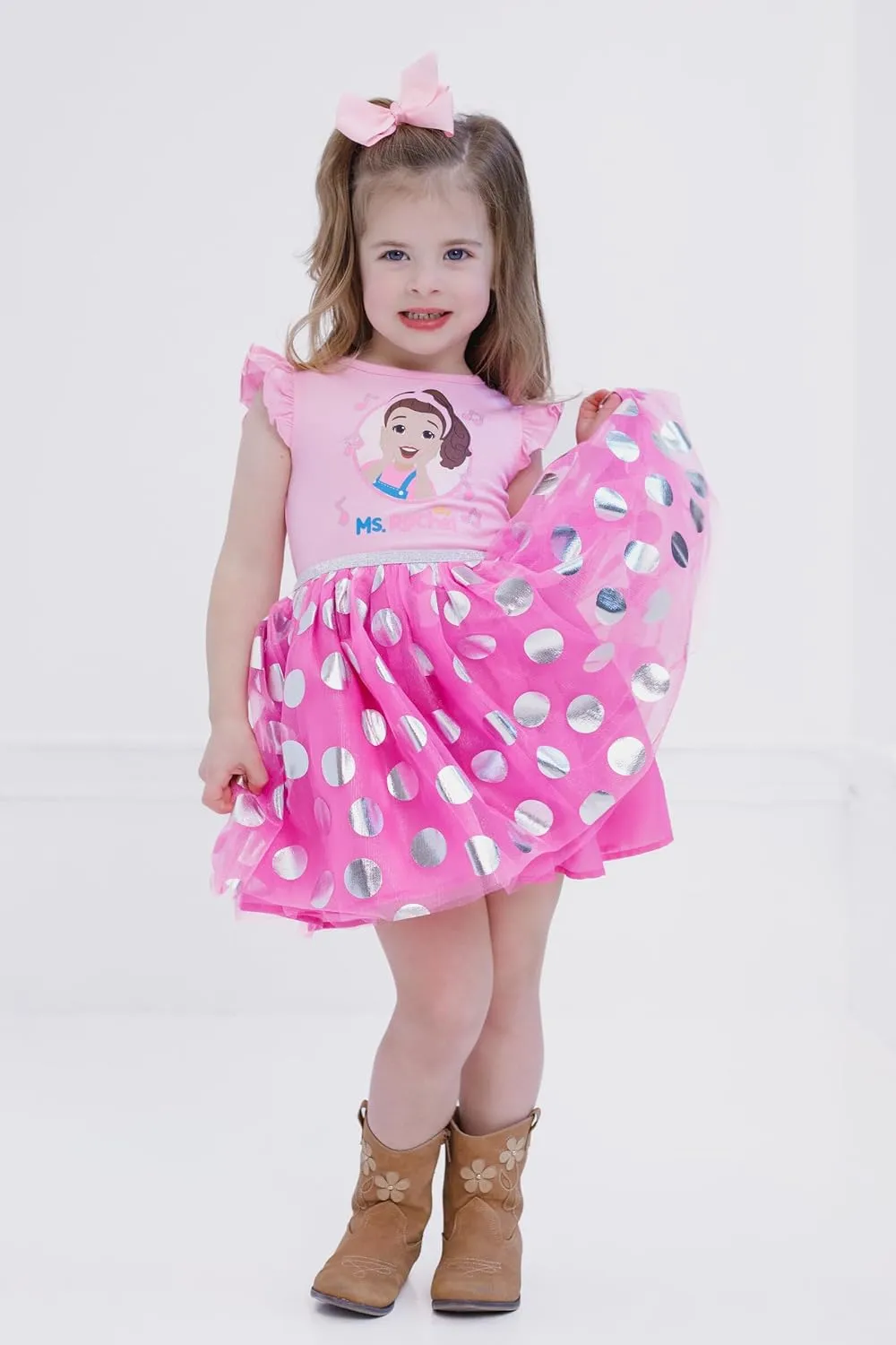 Ms. Rachel Tulle Dress Infant to Toddler Sizes (12 Months - 5T)
