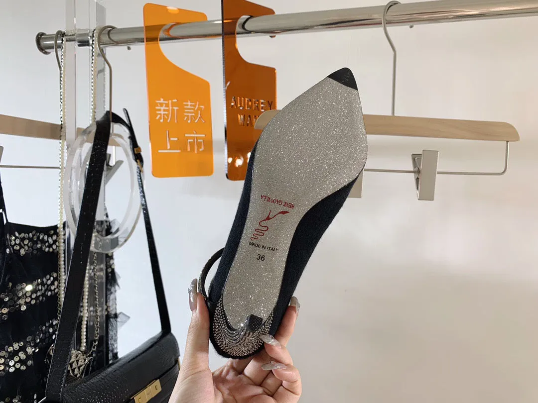 SE660   Size 4-11   Heels:9.5cm Lining: Sheep skin Sole: Italian leathe