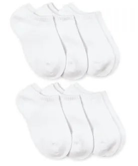 Smooth Toe Capri Liner Sport Socks-6pk